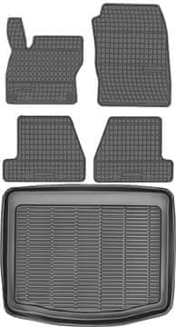 Ford Focus III Hatchback od 2010. do 2018. SET - gumene autotepisi + prostirka za prtljažnik
