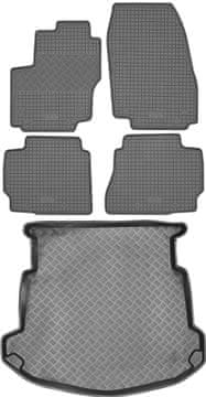 Ford Mondeo IV Hatchback od 2007-2014. Set - gumeni podmetači za automobil + tepih za prtljažnik