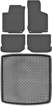 Volkswagen Golf IV Kombi od 1999. do 2006. SET - gumene autotepihe + prostirka za prtljažnik