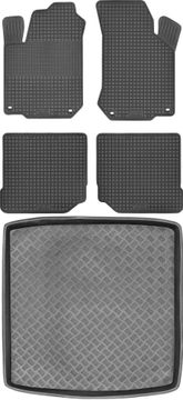 Volkswagen Golf IV Karavan od 1999-2003. set - gumeni podmetači za automobil + prostirka za prtljažnik