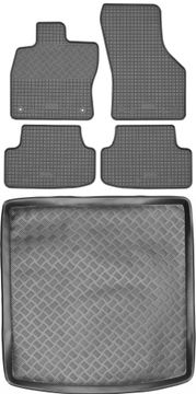 Seat Leon III ST Kombi od 2014-2020. Set - gumene prostirke za automobil i podloga za prtljažnik