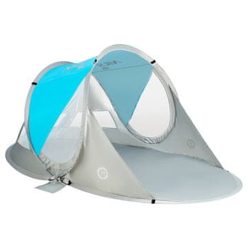 Northix Pop Up šator za plažu, plavi, UV zaštita