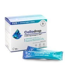 Aura Herbals Colladrop Flex Hidrolizirani morski kolagen 5000 mg tip I i III - Jake kosti i zglobovi (30 vrećica)