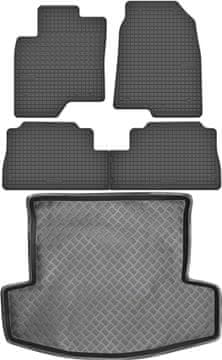 Chevrolet Captiva I SUV od 2006-2018. Set gumenih podnica za automobil i prostirka za prtljažnik