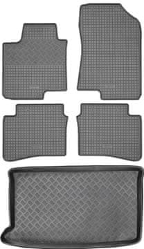 Hyundai i20 II Hatchback od 2014-2020. Set: gumeni tepisi za automobil i tepih za prtljažnik