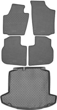 Seat Toledo IV limuzina od 2012-2018. set - gumeni podmetači za automobil + prostirka za prtljažnik
