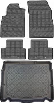 Opel Astra IV J Hatchback od 10.2009-10.2015r. Set - gumeni podmetači za automobil + prostirka za prtljažnik