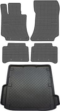 Mercedes E-klasa W212 Karavan od 2009. do 10.2016. Set - tepisi za automobil + mata za prtljažnik