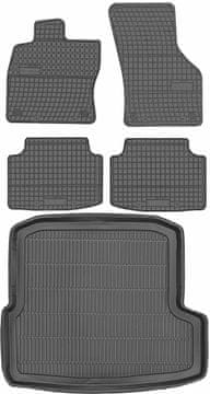 Skoda Octavia III Kombi od 2013-2020. Set – gumeni podmetači za automobil + tepih za prtljažnik