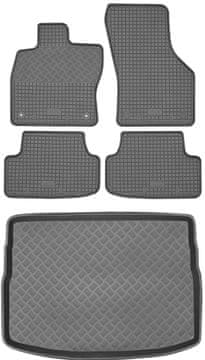 Volkswagen Golf VII VAN od 2012-2020. Set - gumeni tepisi za automobil i tepih za prtljažnik