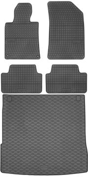Peugeot 508 I SW Kombi od 2011-2018. set - gumeni tepisi za automobil + tepih za prtljažnik