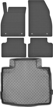 Opel Insignia A Sedan od 2008-2014. Set – gumeni tepisi za automobil + tepih za prtljažnik