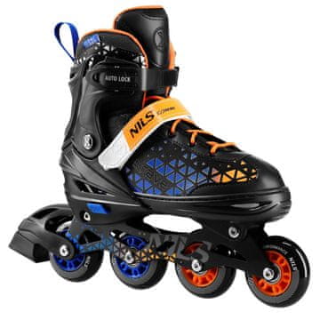 Northix Set klizaljki za inline i hokej, 4 u 1, veličina M (34-38)
