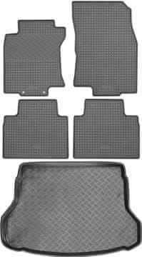 Nissan X-Trail T32 SUV od 2014-2017. Set - gumeni tepisi za automobil + tepih za prtljažnik