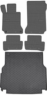 Mercedes C-klasa W204 Kombi od 2007-2014. Set - gumirani podovi za automobil + prostirka za prtljažnik