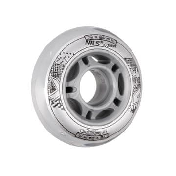 Northix Kotači za skateboard 72x24mm 82A prozirni (4 komada)