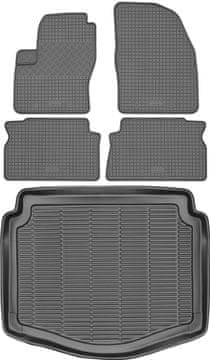 Ford C-Max I Minivan 2004.-2010. KOMPLET - gumeni tepisi za automobil + prostirka za prtljažnik