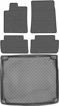 Peugeot 407 SW Kombi od 2004-2011. Set - gumeni podmetači za automobil + prostirka za prtljažnik