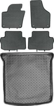 Seat Alhambra II od 2010-2020. ZESTAW - gumene prostirke za automobil + prostirka za prtljažnik