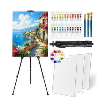 LIVEFY Paint Art slikarski set sa stalkom 35 kom