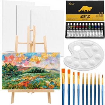 LIVEFY Paint Art slikarski set sa stalkom 27 kom