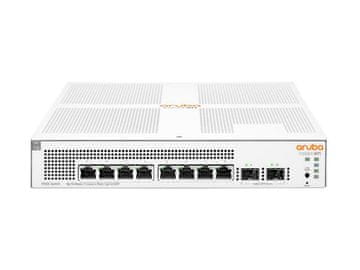 Ente ARUBA ION 1930 8G 2SFP 12, Upravljani, L2+, Gigabit Ethernet (10/100/1000), PoE, Rack, JL681A
