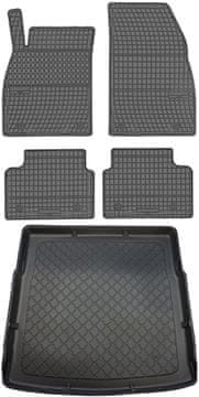 Opel Insignia A Karavan od 01.2009-08.2017. Set - gumeni tepisi za automobil + tepih za prtljažnik