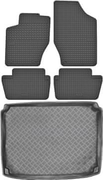 Citroen C4 Coupe od 2004-2010. Komplet - gumene prostirke za automobil + tepih za prtljažnik