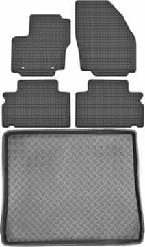 Ford Galaxy II VAN od 2006. do 2010. SET - gumene patosnice za auto + patosnica za prtljažnik