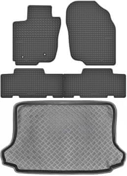 Toyota Rav4 III SUV od 2006-2012. Set - gumeni podmetači za automobil + prostirka za prtljažnik