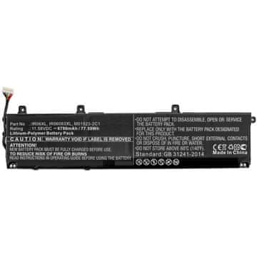 CoreParts HP 77.59Wh Li-Polymer 11.58V 6700mAh Baterija za prijenosno računalo za HP ZBook Power G7, MBXHP-BA0285