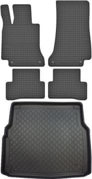 Mercedes C-Klasa W205 Karavan od 10.2014. Set - gumene podnice za auto + podnica za prtljažnik