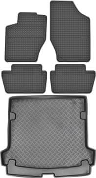 Peugeot 307 Karavan od 2002. do 2008. SET - gumene autotepihe + prostirka za prtljažnik