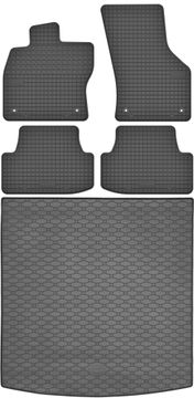 VW Golf VII Karavan od 2013-2020. SET - gumeni podmetači za automobil + tepih za prtljažnik