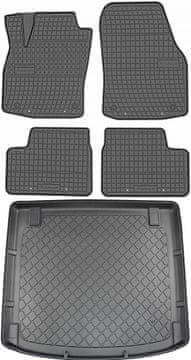 Opel Astra III H karavan s gumiranim tepisima, od 2004. do 12.2014., komplet + tepisak za prtljažnik