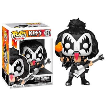 Northix KISS Demon Pop Figura - Kolekcionarska vinilna igračka, 4 inča