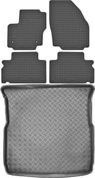 Ford S-Max I VAN od 2010. do 2014. SET - gumene autotepihe + prostirka za prtljažnik