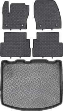 Ford Kuga II SUV od 2012-2019. Set - gumeni podmetači za automobil i tepih za prtljažnik