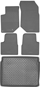 Peugeot 2008 II Crossover od 2019. Set – gumeni podmetači za automobil + prostirka za prtljažnik