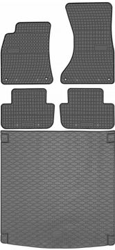 Audi A4 B8 Karavan od 2008-2015. Set - gumeni podmetači za automobil + tepih za prtljažnik