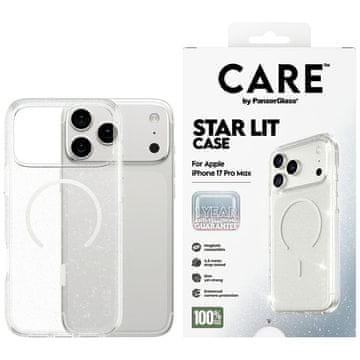 PanzerGlass CARE by Flagship Urban Explorer s bijelom MagSafe maskom za iPhone 17 Pro Max Star Lit