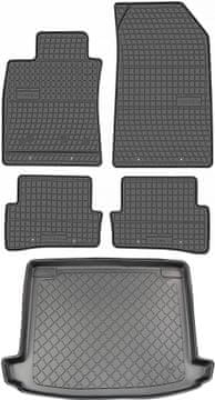 Renault Clio IV karavan od 03.2013-2019. Set - gumene prostirke za automobil + prostira za prtljažnik