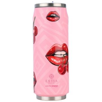 Termalna šalica sa slamkom 500 ml blush pop
