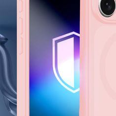 3M Apple iPhone 14 - 3mk Misty MagCase roza