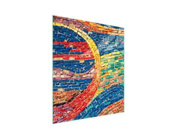 STAKLENA DASKA ZA REZANJE 45x52 Kamen