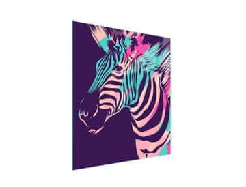 STAKLENA DASKA ZA REZANJE 45x52 Zebra
