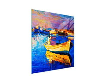STAKLENA DASKA ZA REZANJE 45x52 Brod
