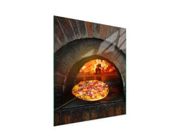 STAKLENA DASKA ZA REZANJE 45x52 Pizza