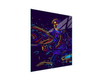 STAKLENA DASKA ZA REZANJE 45x52 Glazba