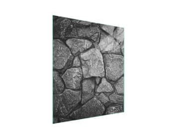 STAKLENA DASKA ZA REZANJE 45x52 Kamen